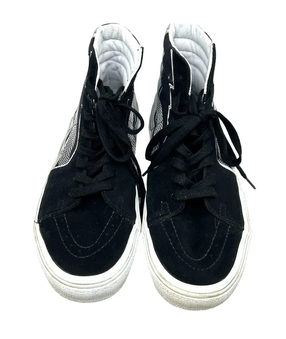 Vans Off The Wall SK8Hi Bolt Sneaker High Top Men's Skate Size 9 Black